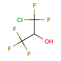 24332-19-2 1-CHLORO-1,1,3,3,3-PENTAFLUOROPROPAN-2-OL chemical structure
