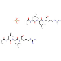 24365-46-6 PROPIONYL-LEU-LEU-ARG-AL HEMISULFATE chemical structure