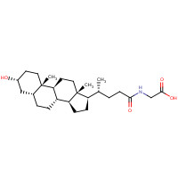 24404-83-9 GLYCOLITHOCHOLIC ACID,SODIUM SALT chemical structure