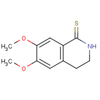 24456-59-5 6,7-DIMETHOXY-1,2,3,4-TETRAHYDROISOQUINOLINE-1-THIONE chemical structure