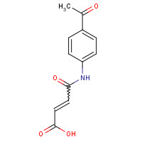 24870-12-0 3-(N-(4-ACETYLPHENYL)CARBAMOYL)PROP-2-ENOIC ACID chemical structure