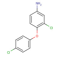 24900-79-6 3-CHLORO-4-(4-CHLOROPHENOXY)ANILINE chemical structure