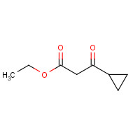 24922-02-9 3-CYCLOPROPYL-3-OXO-PROPIONIC ACID ETHYL ESTER chemical structure