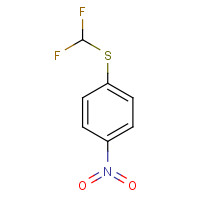 24933-57-1 4-(DIFLUOROMETHYLTHIO)NITROBENZENE chemical structure