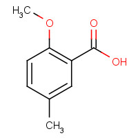 25045-36-7 2-METHOXY-5-METHYLBENZOIC ACID chemical structure