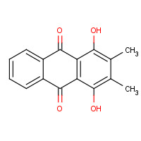 25060-18-8 1,4-DIHYDROXY-2,3-DIMETHYLANTHRAQUINONE chemical structure