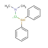 25374-11-2 N,N-DIMETHYLAMINOCHLORODIPHENYLSILANE chemical structure
