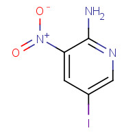 25391-57-5 2-AMINO-5-IODO-3-NITROPYRIDINE chemical structure