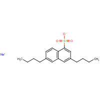 25417-20-3 2,6-DI-TERT-BUTYLNAPHTHALENE SULFONIC ACID SODIUM SALT chemical structure