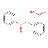 25562-83-8 2-[(PHENYLSULFINYL)METHYL]BENZOIC ACID chemical structure