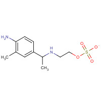 25646-71-3 2-[(4-Amino-3-methylphenyl)ethylamino]ethyl sulfate chemical structure