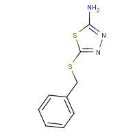 25660-71-3 2-AMINO-5-BENZYLTHIO-1,3,4-THIADIAZOLE chemical structure