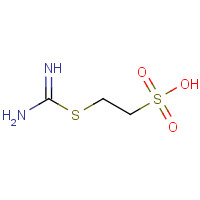 25985-57-3 2-(AMIDINOTHIO)ETHANESULFONIC ACID chemical structure