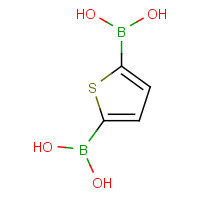 26076-46-0 2,5-THIOPHENEDIBORONIC ACID chemical structure