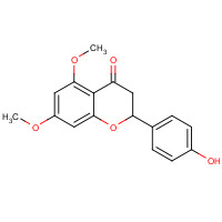 26207-67-0 5,7-DIMETHOXY-4'-HYDROXYFLAVANONE chemical structure