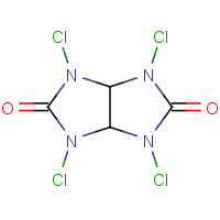 26248-99-7 N,N',N'',N'''-TETRACHLOROGLYCOLURIL chemical structure