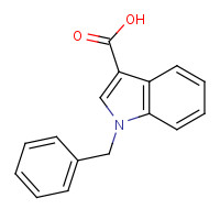 27018-76-4 1-BENZYLINDOLE-3-CARBOXYLIC ACID chemical structure
