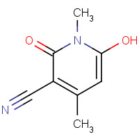 27074-03-9 1,4-Dimethyl-3-cyano-6-hydroxypyrid-2-one chemical structure