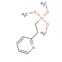 27326-65-4 2-(2-PYRIDYL)ETHYLTRIMETHOXYSILANE chemical structure