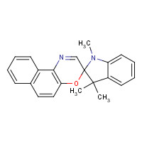 27333-47-7 1,3,3-Trimethylindolinonaphthospirooxazine chemical structure