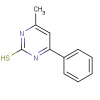 27955-44-8 4-METHYL-6-PHENYL-PYRIMIDINE-2-THIOL chemical structure