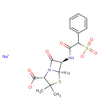 28002-18-8 Sulbenicillin sodium chemical structure