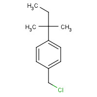 28162-11-0 alpha-Chloro-4-(tert-pentyl)toluene chemical structure
