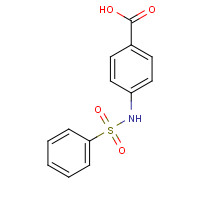 28547-16-2 4-BENZENESULFONYLAMINOBENZOIC ACID chemical structure