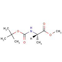 28875-17-4 BOC-L-ALANINE METHYL ESTER chemical structure