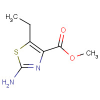 28942-54-3 METHYL 2-AMINO-5-ETHYL-1,3-THIAZOLE-4-CARBOXYLATE chemical structure