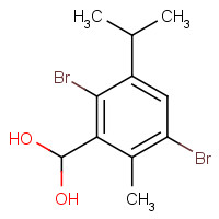 29096-93-3 2,5-Dibromo-3-isopropyl-6-methylbenzoquinone chemical structure