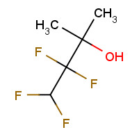 29553-26-2 2,2,3,3-TETRAFLUORO-1,1-DIMETHYLPROPANOL chemical structure