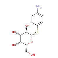 29558-05-2 4-AMINOPHENYL-1-THIO-BETA-D-GALACTOPYRANOSIDE chemical structure