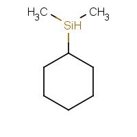 29681-56-9 CYCLOHEXYLDIMETHYLSILANE chemical structure