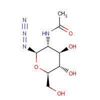 29847-23-2 2-ACETAMIDO-2-DEOXY-BETA-D-GLUCOPYRANOSYL AZIDE chemical structure