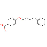 30131-16-9 4-(4-Phenylbutoxy)benzoic acid chemical structure