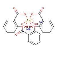 30492-15-0 FERRIC SALICYLATE chemical structure