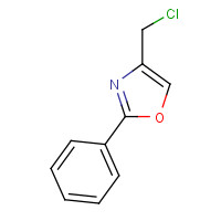 30494-97-4 4-Chloromethyl-2-phenyl-oxazole chemical structure