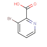 30683-23-9 3-BROMOPYRIDINE-2-CARBOXYLIC ACID chemical structure