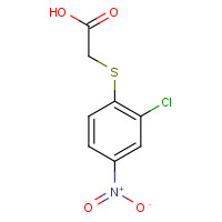 30880-64-9 2-[(2-CHLORO-4-NITROPHENYL)SULFANYL]ACETIC ACID chemical structure