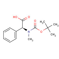 30925-11-2 Boc-N-Methyl-L-phenylglycine chemical structure