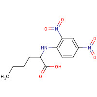 31356-36-2 N-2,4-DNP-DL-NORLEUCINE chemical structure