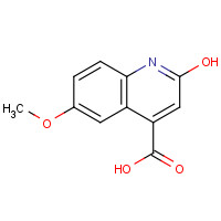 32431-29-1 2-HYDROXY-6-METHOXY-QUINOLINE-4-CARBOXYLIC ACID chemical structure
