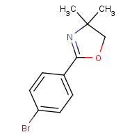 32664-14-5 2-(4-BROMO-PHENYL)-4,4-DIMETHYL-4,5-DIHYDRO-OXAZOLE chemical structure