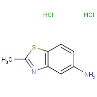 32770-99-3 5-AMINO-2-METHYLBENZOTHIAZOLE DIHYDROCHLORIDE chemical structure