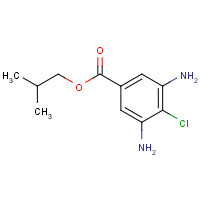 32961-44-7 Isobutyl 3,5-diamino-4-chloro benzoate chemical structure
