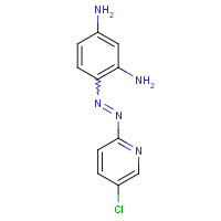 33006-91-6 4-(5-CHLORO-2-PYRIDYLAZO)-1,3-PHENYLENEDIAMINE chemical structure