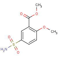 33045-52-2 Methyl 2-methoxy-5-sulfamoylbenzoate chemical structure