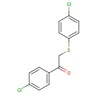 33046-50-3 1-(4-CHLOROPHENYL)-2-[(4-CHLOROPHENYL)SULFANYL]-1-ETHANONE chemical structure
