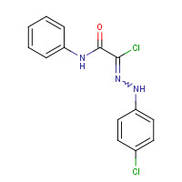 33101-97-2 2-CHLORO-2-[2-(4-CHLOROPHENYL)HYDRAZONO]-N-PHENYLACETAMIDE chemical structure